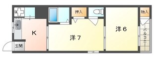 すみれマンションの物件間取画像